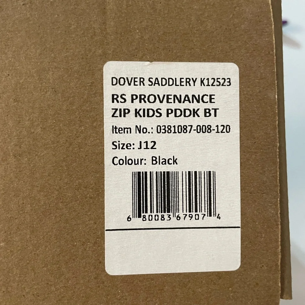 Riding Sport Kids Black Boots